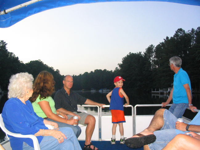 James on the boat
with MawMaw, Emily, Ron, and Frank
Lake Caroline, June 2005
Keywords: Maw_Maw Ron Emily Frank