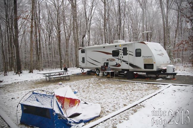 Winter RV camping
Lake Anna State Park, VA
