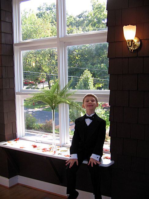 James in the Windowsill
Emily's Wedding, Fairfax Hall, Waynesboro, VA
Sept. 30, 2006

