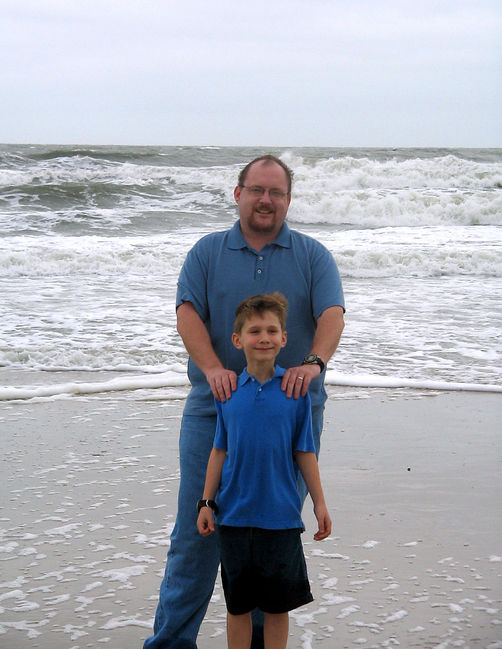 James and Mike at Virginia Beach
Oct. 2006
