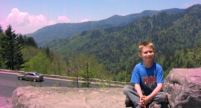 James in the Smoky Mountains
May 2006
