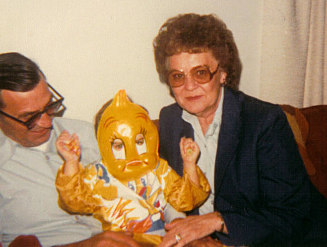 Maw-Maw and Paw-Paw with Emily
Halloween 1981
