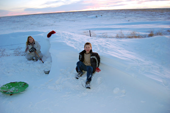 James and Julie making a snow fort
Carpenter, WY
Christmas, 2006
Keywords: James Julie Wyoming Snow