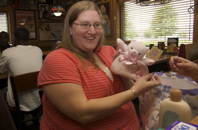 Carol's custom embroidery
Julie's baby shower, Waynesboro, VA
Keywords: baby shower