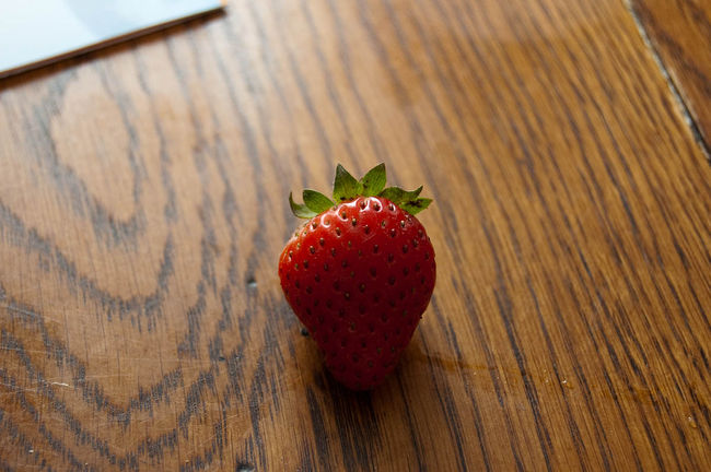 First Strawberry
Keywords: garden