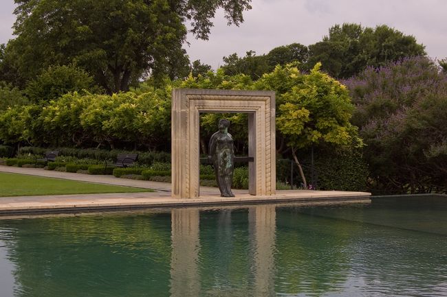 Sculpture at the Dallas Arboretum
