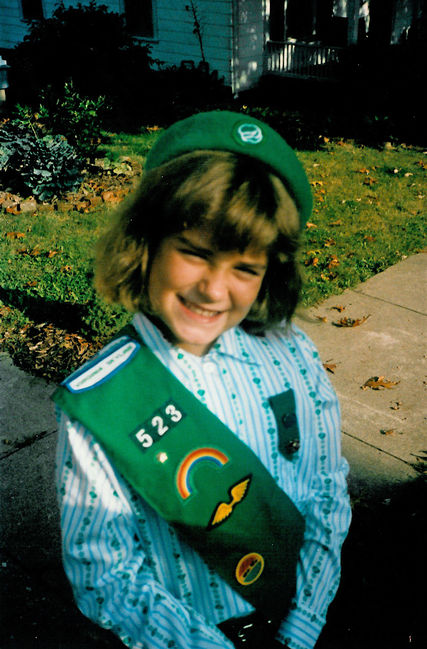 Emily in her Girl Scout uniform
1989
Keywords: Emily scouts