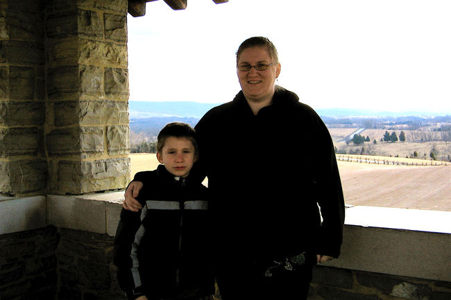 James and Julie in the observation tower
Antietam National Battlefield
Keywords: James Julie Antietam