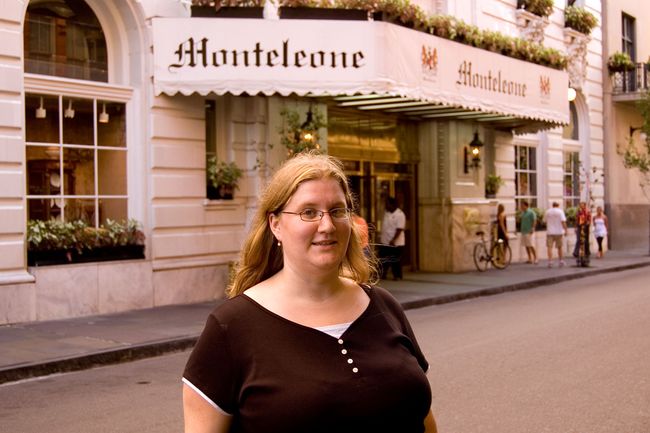 Julie at the Monteleone
New Orleans
