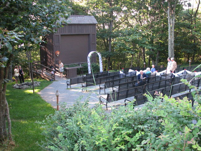 Campground amphitheater
Wedding Day August 5, 2006
Big Meadows Campground
Shenandoah National Park, VA
