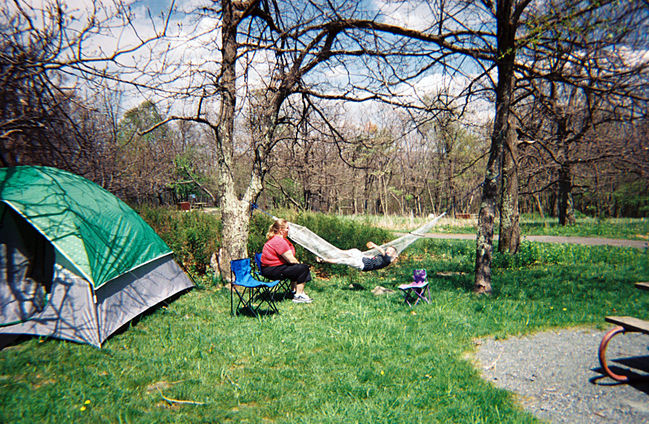 Julie and James camping at Big Meadows
Shenandoah National Park
Keywords: camping big Meadows