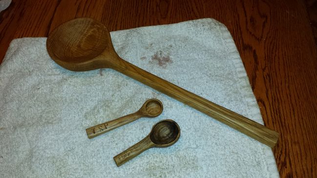 Chili Spoon , Measuring Spoons
White Oak
Keywords: spoon