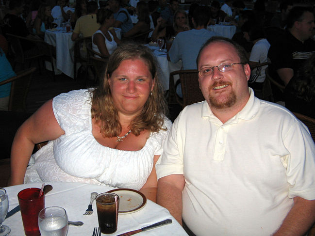 Dinner at Arizona's
Honeymoon at Ocho Rios, Jamaica
August, 2006
Keywords: Mike Julie Honeymoon