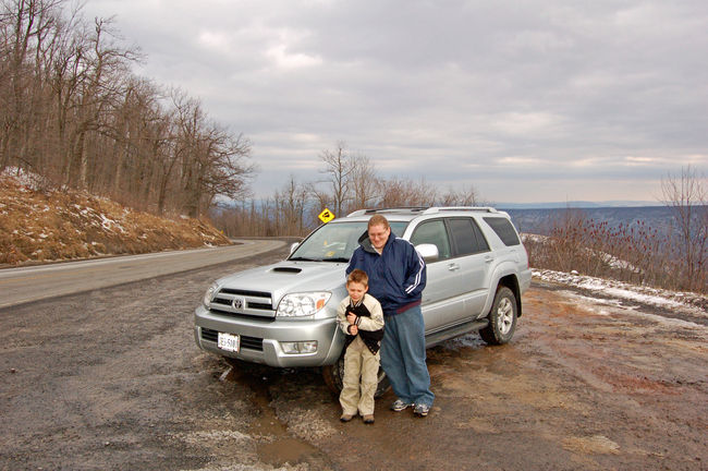 James , Julie with the new truck
freezing in the mountains in West Virginia
Keywords: James Julie West Virginia